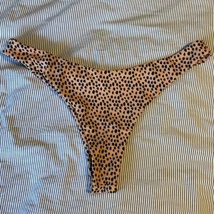 Animal Print Bikini Bottom